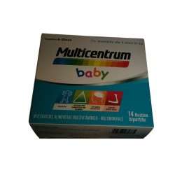 Multicentrum Baby Multivitaminico Multiminerale per Bambini da 3 anni 14 Bustine