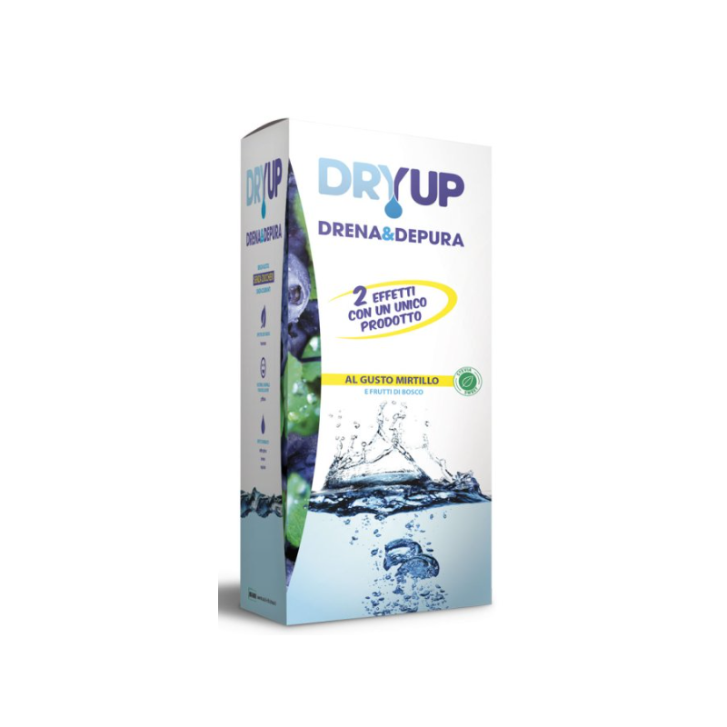 Tocas Dry Up Gusto Mirtillo Integratore Drenante da 300ml Tocas Dry Up Gusto Mirtillo Integratore Drenante da 300ml