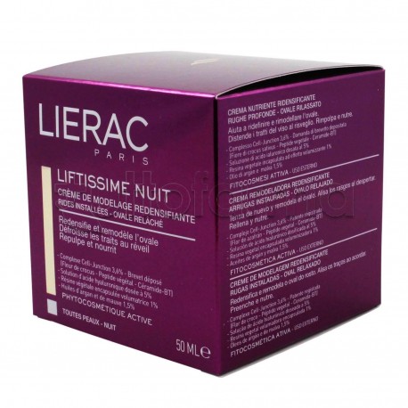 Lierac Liftissime Crema Notte Trattamento Antirughe 50ml