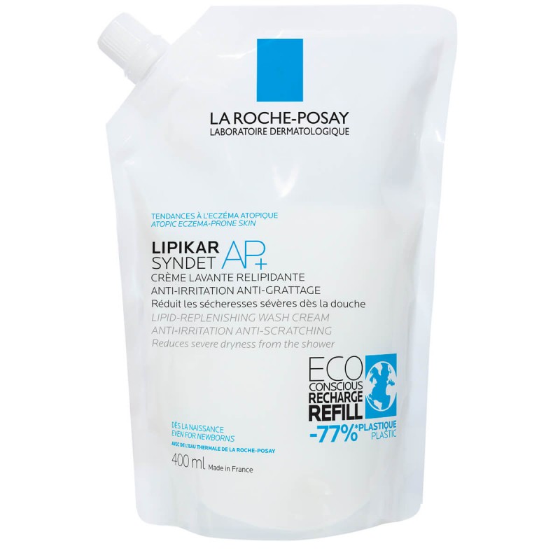 ricarica La Roche Posay Lipikar Syndet AP+ Crema Detergente Refill 400ml ricarica La Roche Posay Lipikar Syndet AP+ Crema Detergente Refill 400ml