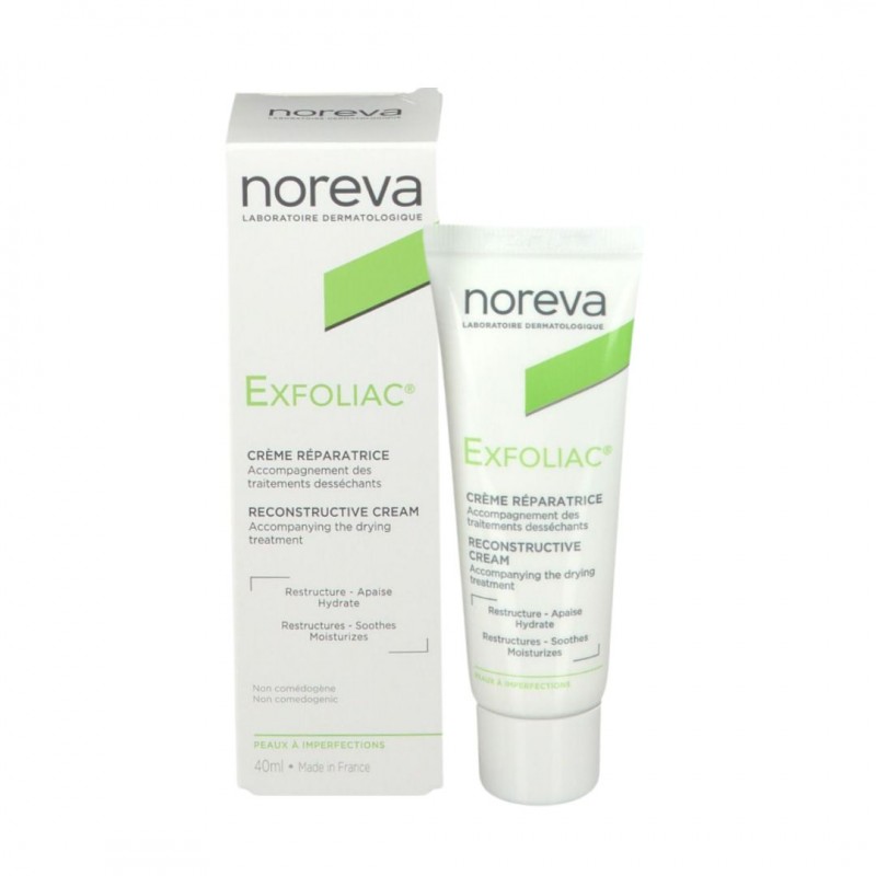Noreva Exfoliac Crema Idratante Riparatrice 40ml Noreva Exfoliac Crema Idratante Riparatrice 40ml