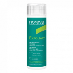 flacone di Noreva Exfoliac Gel Detergente per Pelle con Imperfezioni 200ml flacone di Noreva Exfoliac Gel Detergente per Pelle con Imperfezioni 200ml