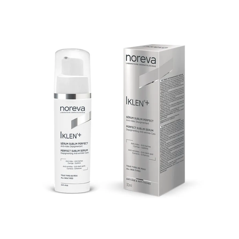 scatola di Noreva Iklen Siero Anti Macchie 30ml