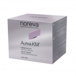 scatola di Noreva Alpha KM Crema Notte Anti-Età 50 ml