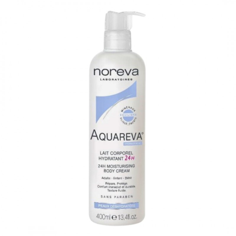 flacone di Noreva Aquareva Crema Corpo Idratante 400 ml flacone di Noreva Aquareva Crema Corpo Idratante 400 ml