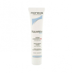 tubo di Noreva Aquareva Crema Idratante Ricca 24H 40 ml