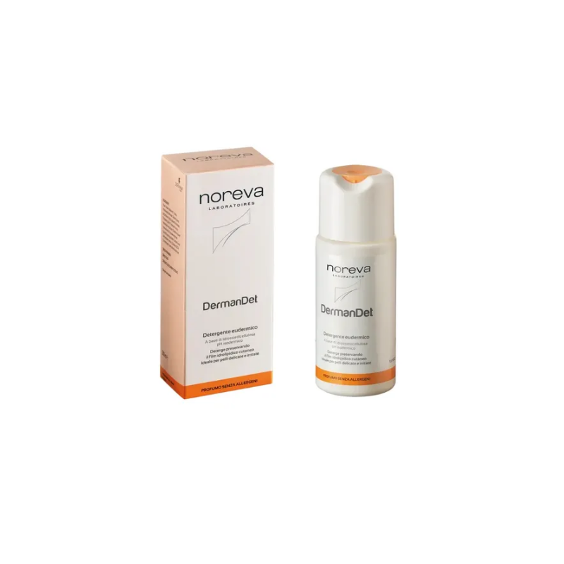 confezione di Noreva Dermanet Detergente Delicato 250 ml confezione di Noreva Dermanet Detergente Delicato 250 ml