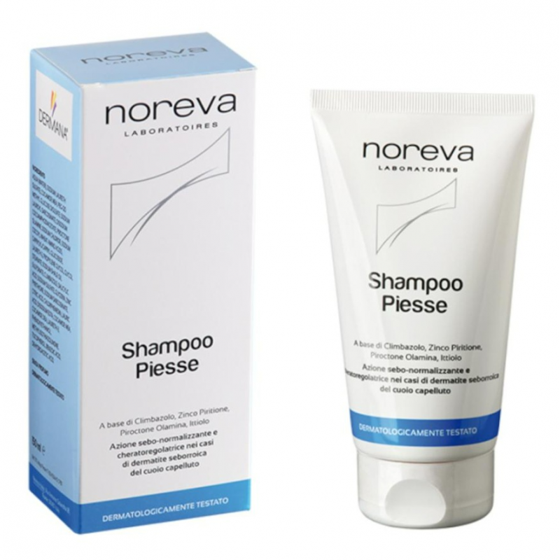 confezione di Noreva Dermana Hair Shampoo Piesse Normalizzante 150 ml