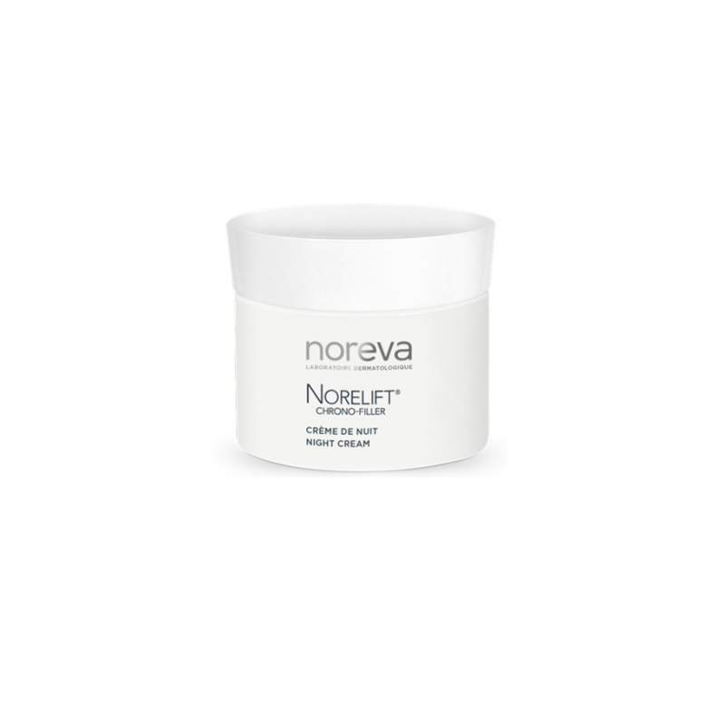 barattolo di Noreva Norelift Chrono Filler Crema Notte Anti-Rughe 50 ml