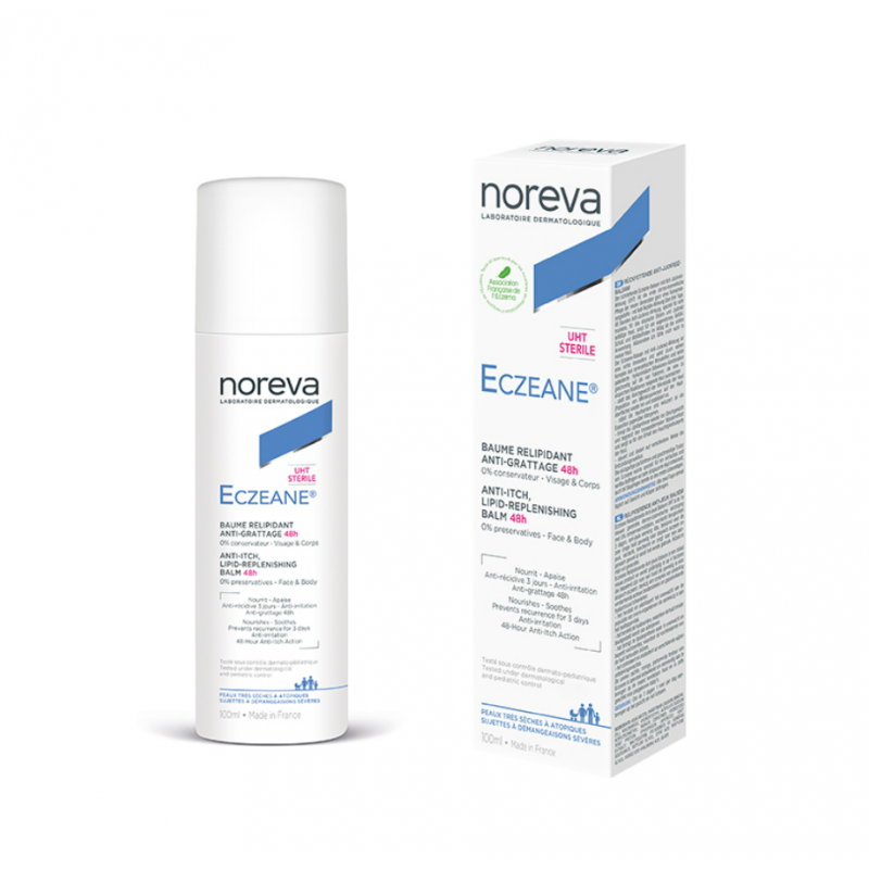 confezione di Noreva Eczeane Baume Lenitivo 100 ml confezione di Noreva Eczeane Baume Lenitivo 100 ml