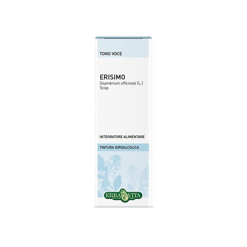 Erba Vita Erisimo Sommità Soluzione Idroalcolica Integratore per Tono Voce 50ml Erba Vita Erisimo Sommità Soluzione Idroalcolica Integratore per Tono Voce 50ml