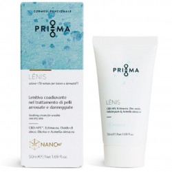 Confezione esterna e tubetto di Lenis Crema Viso e Corpo Lenitiva per Prurito Rossore e Secchezza 50ml Confezione esterna e tubetto di Lenis Crema Viso e Corpo Lenitiva per Prurito Rossore e Secchezza 50ml