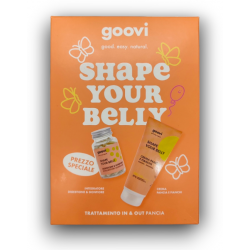 Scatola Goovi Box Shape Your Belly Integratore + Crema Scatola Goovi Box Shape Your Belly Integratore + Crema