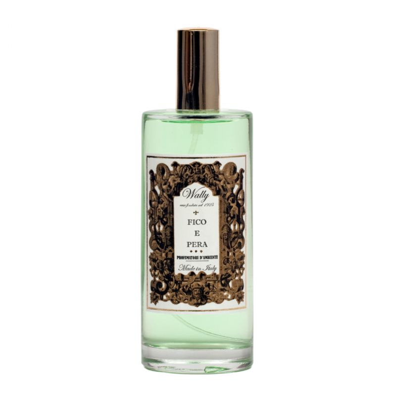 Wally 1925 Profumatore d'Ambiente Fico e Pera Spray 100ml flacone in vetro