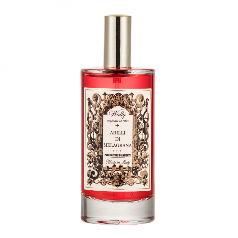 Wally 1925 Profumatore d'Ambiente Arilli di Melagrana Spray 100ml flacone in vetro