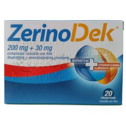 ZerinoDek per Naso Chiuso Febbre e Dolore 20 Compresse