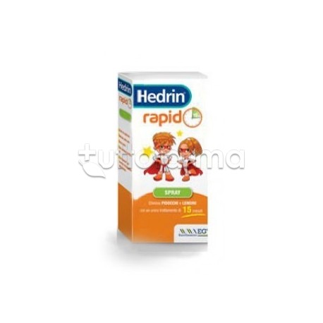 Hedrin Rapid Spray contro Pidocchi e Lendini 60 ml