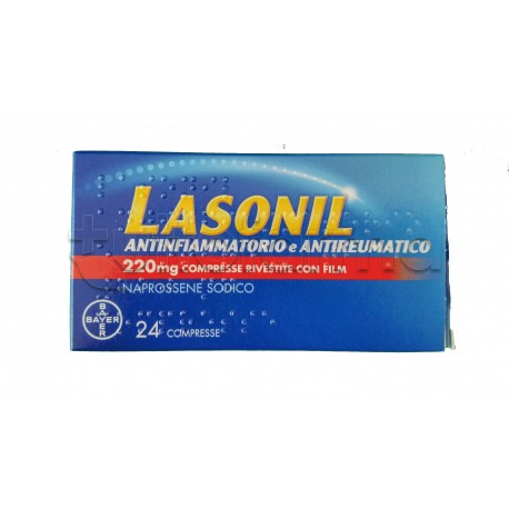 Lasonil Antinfiammatorio e Antireumatico 24 Compresse 220mg