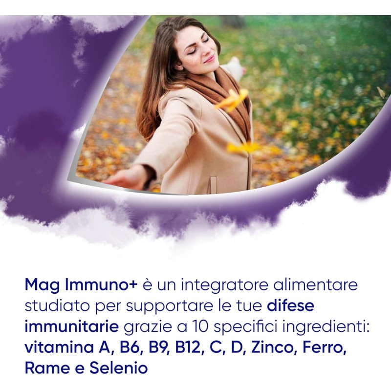 composizione di Mag Immuno + Integratore composizione di Mag Immuno + Integratore