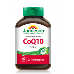 Jamieson CoQ10 Integratore per Cuore 60 Capsule Singole Jamieson CoQ10 Integratore per Cuore 60 Capsule Singole
