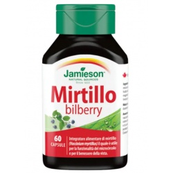 Jamieson Mirtillo Bilberry Integratore per Occhi e Microcircolo 60 Capsule Singole Jamieson Mirtillo Bilberry Integratore per Occhi e Microcircolo 60 Capsule Singole