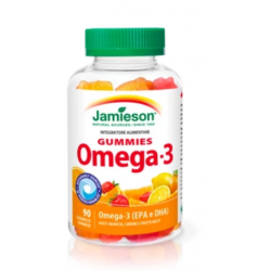 Jamieson Omega 3 Gummies Integratore per Occhi, Cervello e Cuore 90 Caramelle Gommose Jamieson Omega 3 Gummies Integratore per Occhi, Cervello e Cuore 90 Caramelle Gommose