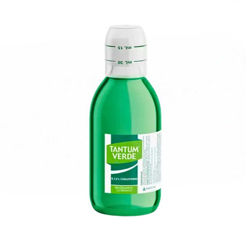 flacone di Tantum Verde Bocca Collutorio 120 ml per Irritazioni di Bocca e Gola