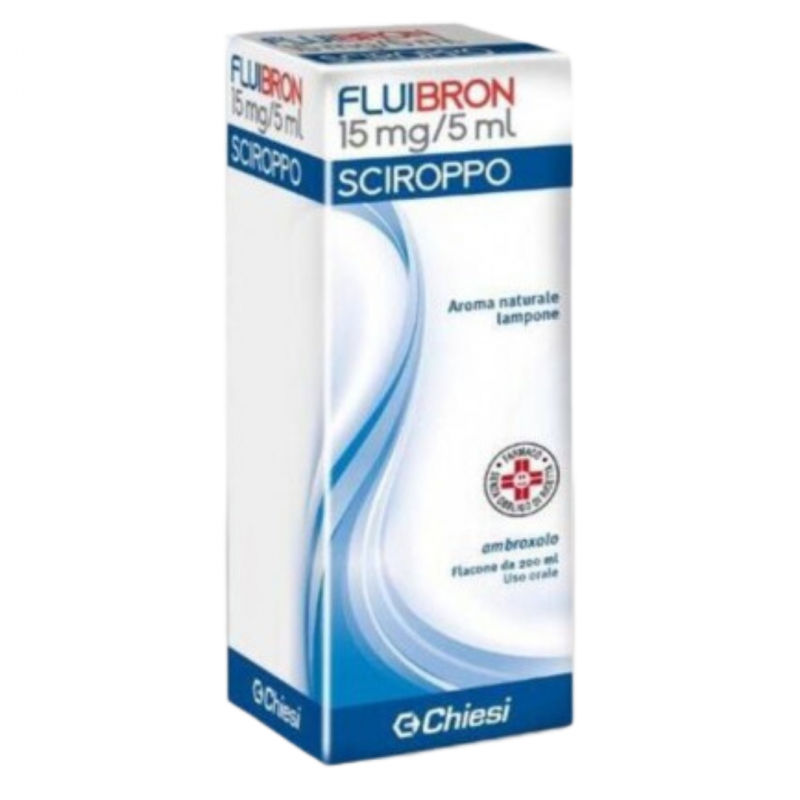 Fluibron Soluzione Flacone 40 ml 0,75% Mucolitico per Tosse e Catarro scatola di carta