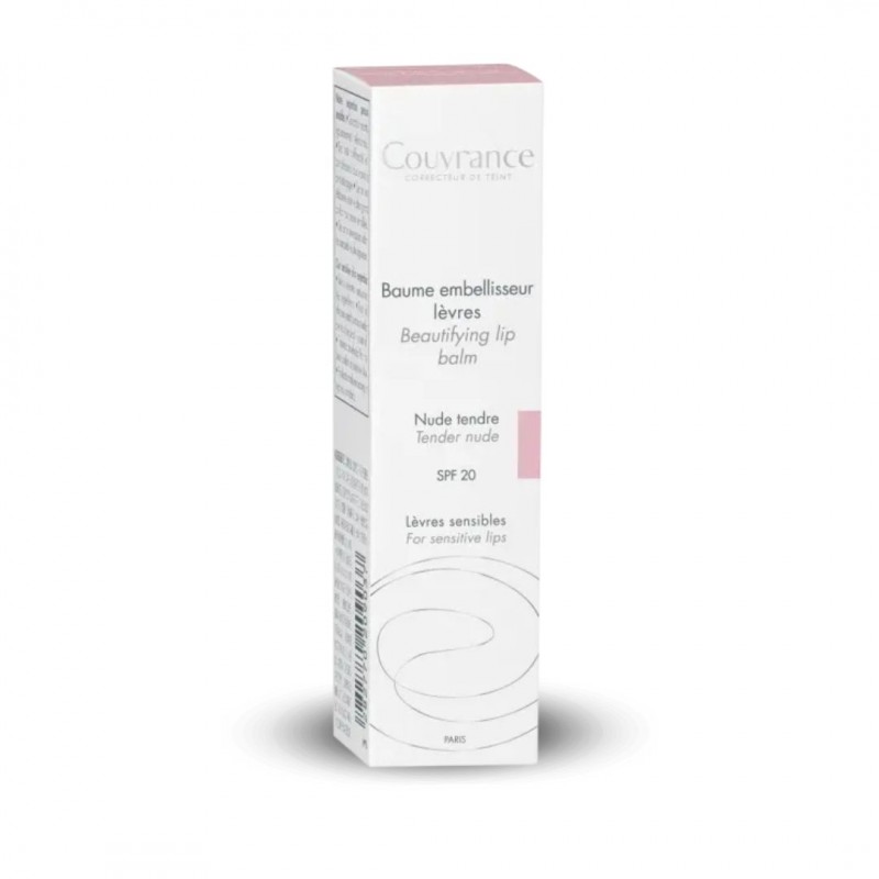 Scatola esterna di Avene Couvrance Balsamo Labbra Colore Nudo Nude 1 Rossetto Scatola esterna di Avene Couvrance Balsamo Labbra Colore Nudo Nude 1 Rossetto