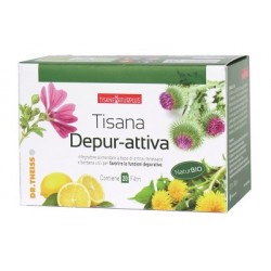Confezione con Naturplus Tisana Depur-Attiva Integratore Depurativo 20 Filtri Singoli Confezione con Naturplus Tisana Depur-Attiva Integratore Depurativo 20 Filtri Singoli