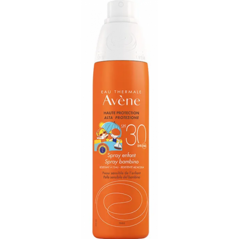 Flacone Avene Solare Spray Bambino SPF30 200ml Flacone Avene Solare Spray Bambino SPF30 200ml