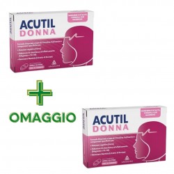 Scatola di Acutil Donna Integratore Multivitaminico 20 Compresse + CONFEZIONE OMAGGIO Scatola di Acutil Donna Integratore Multivitaminico 20 Compresse + CONFEZIONE OMAGGIO