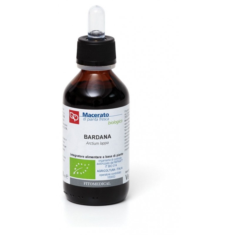 Flacone con Fitomedical Bardana Integratore Depurativo 100ml Flacone con Fitomedical Bardana Integratore Depurativo 100ml