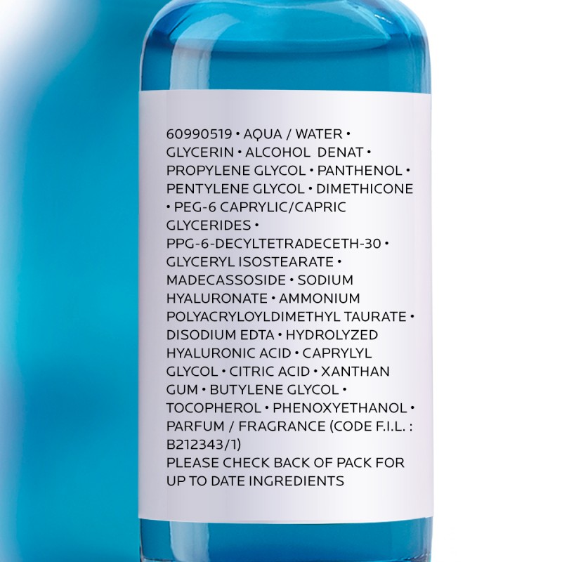 ingredienti di La Roche Posay Hyalu B5 Serum Siero Viso Antirughe 50ml