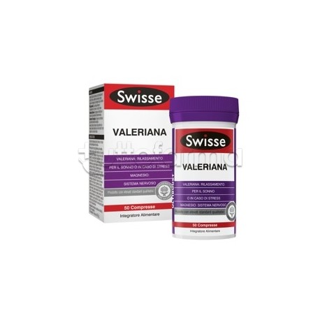 Swisse Valeriana Integratore per Sonno e Relax 50 Compresse Swisse Valeriana Integratore per Sonno e Relax 50 Compresse