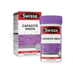 Swisse Capacità Visiva Integratore per Vista e Occhi 30 Capsule Swisse Capacità Visiva Integratore per Vista e Occhi 30 Capsule
