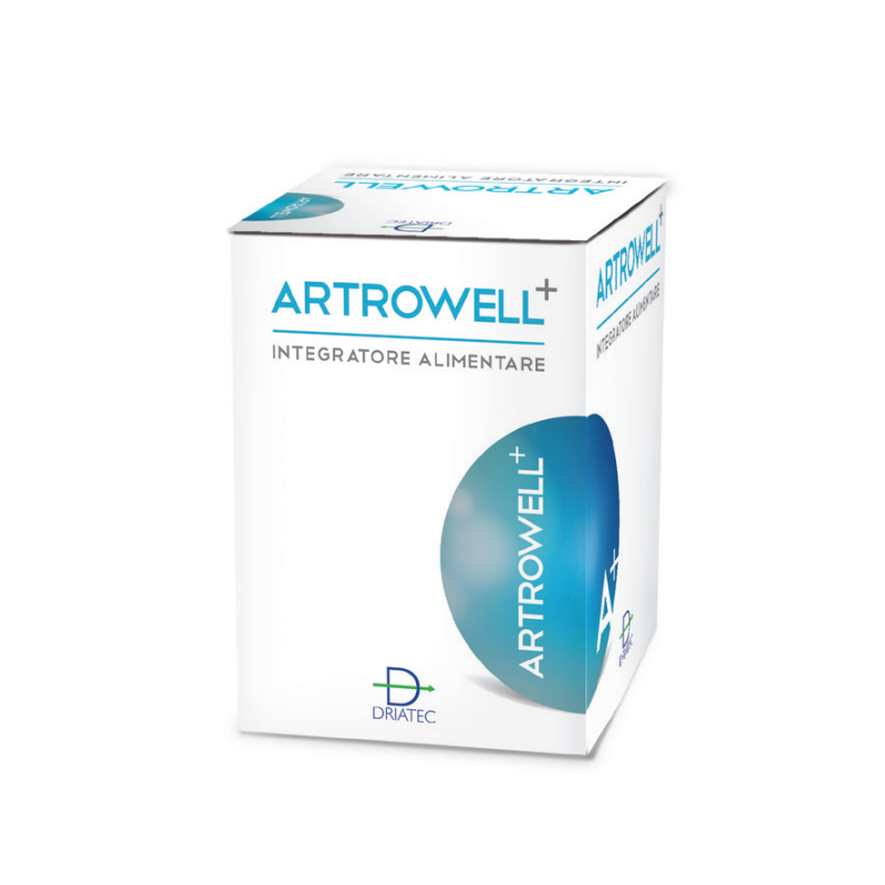 flacone di Driatec Artrowell+ Integratore per Artrosi 60 Capsule flacone di Driatec Artrowell+ Integratore per Artrosi 60 Capsule