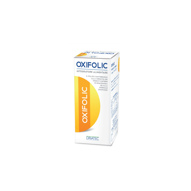 scatola di Driatec Oxifolic Integratore per la Gravidanza 160 Compresse scatola di Driatec Oxifolic Integratore per la Gravidanza 160 Compresse