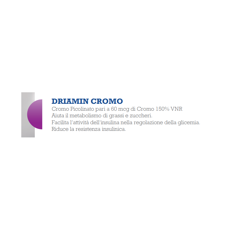 caratteristiche di Driatec Driamin Cromo 15 ml caratteristiche di Driatec Driamin Cromo 15 ml