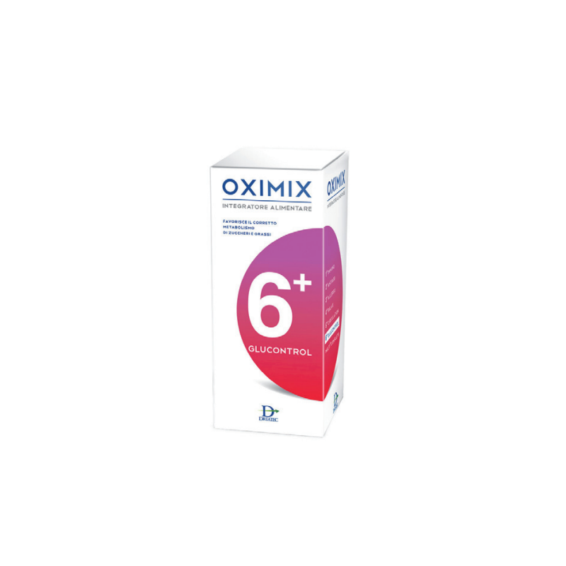 Oximix 6+ Glucontrol Integratore Multiminerale Flacone da 200 ml Oximix 6+ Glucontrol Integratore Multiminerale Flacone da 200 ml
