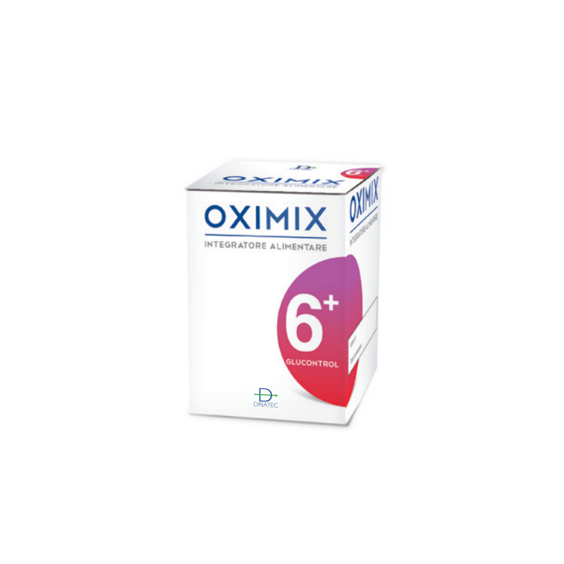 Oximix 6+ Glucontrol Integratore Multiminerale 40 Capsule Oximix 6+ Glucontrol Integratore Multiminerale 40 Capsule