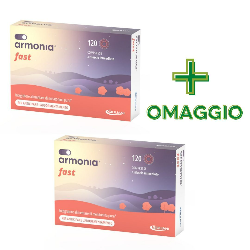 Doppia confezione di Armonia Fast 1mg Melatonina 120 Compresse + CONFEZIONE OMAGGIO Doppia confezione di Armonia Fast 1mg Melatonina 120 Compresse + CONFEZIONE OMAGGIO