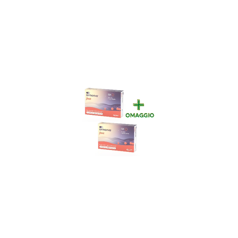 Doppia confezione di Armonia Fast 1mg Melatonina 120 Compresse + CONFEZIONE OMAGGIO Doppia confezione di Armonia Fast 1mg Melatonina 120 Compresse + CONFEZIONE OMAGGIO