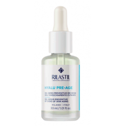 flacone di Rilastil Hyalu Pre-Age Siero Idratante con Acido Ialuronico 30 ml