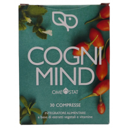 scatola Cognimind Omeostat Integratore per Memoria e Concentrazione 30 Compresse scatola Cognimind Omeostat Integratore per Memoria e Concentrazione 30 Compresse
