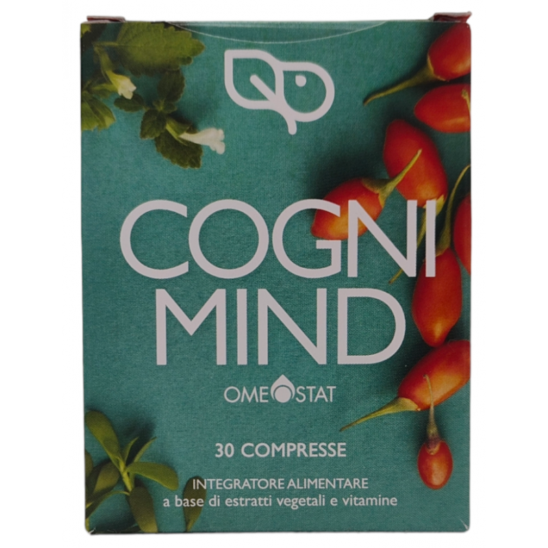 scatola Cognimind Omeostat Integratore per Memoria e Concentrazione 30 Compresse scatola Cognimind Omeostat Integratore per Memoria e Concentrazione 30 Compresse