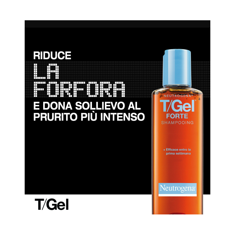 Neutrogena T Gel Forte Shampoo Forte Antiforfora 125ml
