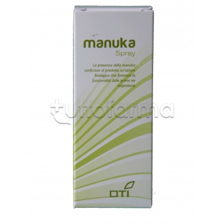 OTI Manuka Spray Naturale per Mal di Gola 30ml OTI Manuka Spray Naturale per Mal di Gola 30ml
