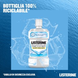 Listerine Advanced White Collutorio Sbiancante Gusto Delicato 500 ml