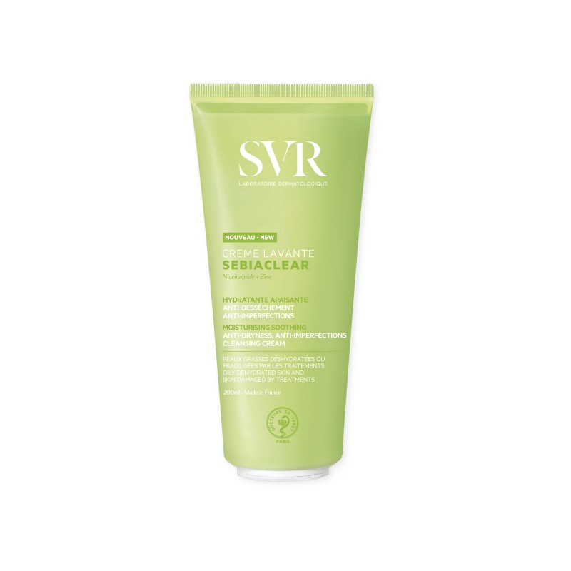 SVR Sebiaclear Crema Lavante Viso e Corpo Pelle Grassa 200ml SVR Sebiaclear Crema Lavante Viso e Corpo Pelle Grassa 200ml